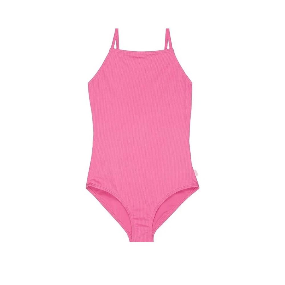 Seafolly Kids Hot Pink Essential Swimsuit One Piece Size 14
